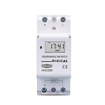 Tomzn Programmable Timer Switch - 12V, 30A