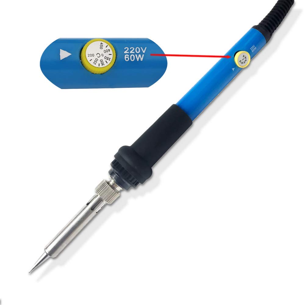 amiciTools Soldering Iron 60W with Adjustable Temperatures