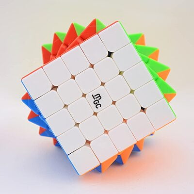 5x Professional Plastic Rubic's Cube