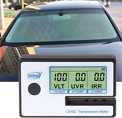 Light Transmittance Meter (UV, VR and IR) with battery