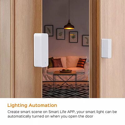SmartLife Door/Window Magnetic Switch with battery