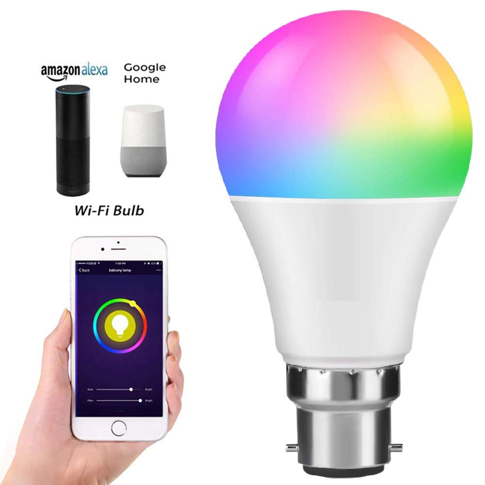 WiFi LED Smart Bulb 10W RGB