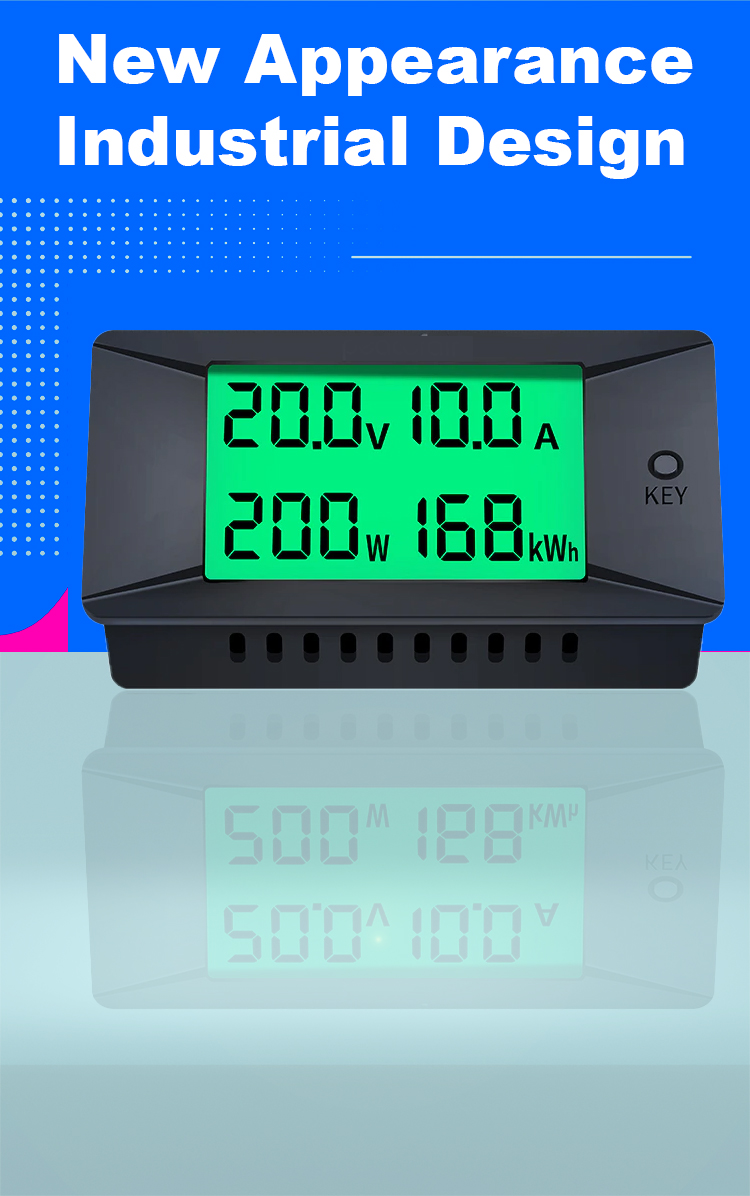 DC Electrical Parameters Display (300V, 300A)