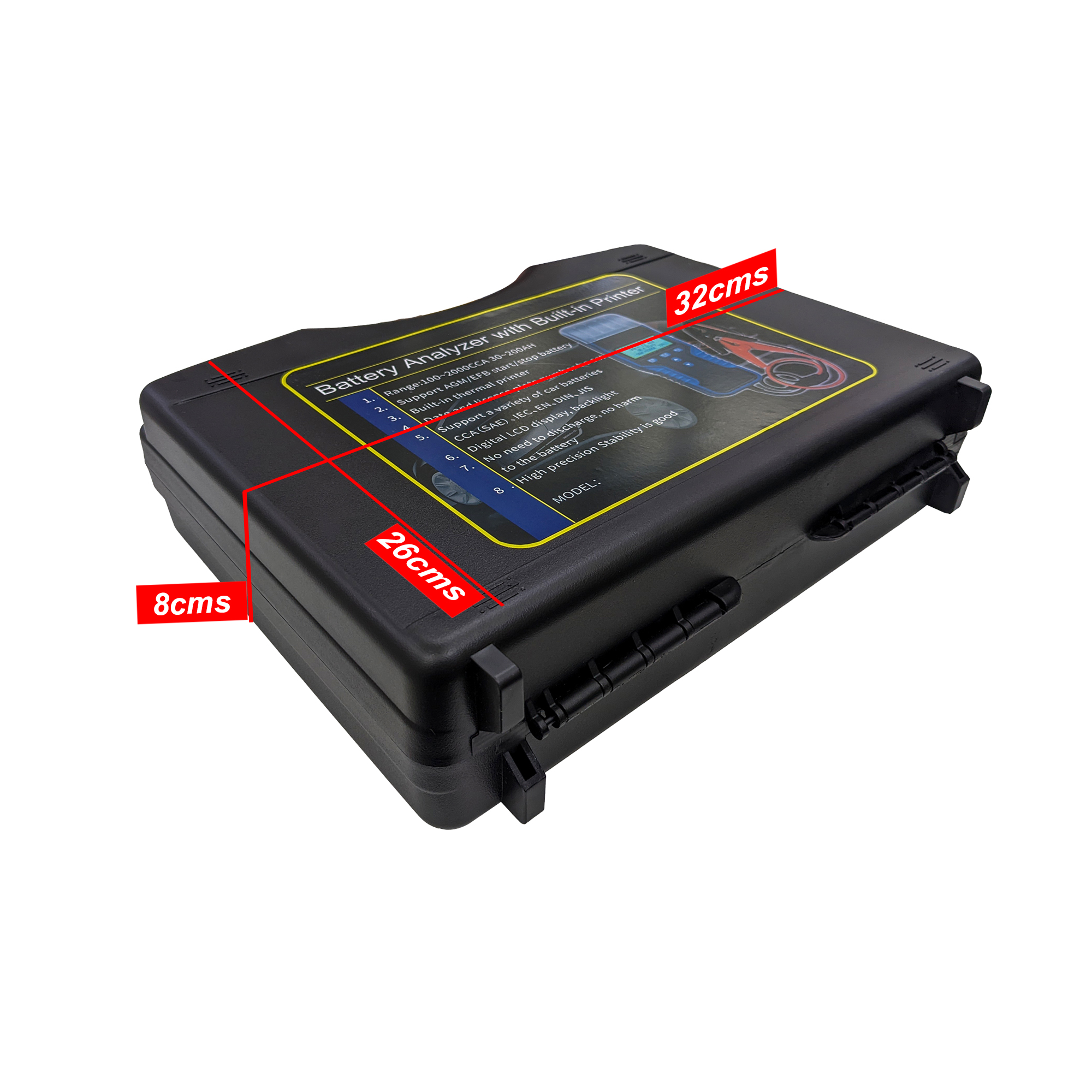 Car Battery Analyzer with Printer
